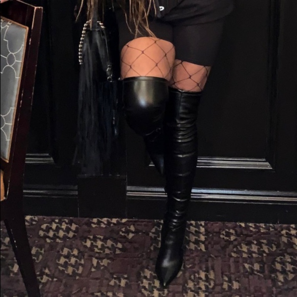 Thigh high boots